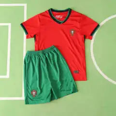 2024 season Portugal Home Kids kit Kindertrikot Cocuk formasi maillot enfant camiseta kindertrui