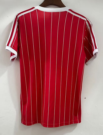 Hamburger SV Retro Heimtrikot 1984 Rot Fußball Trikot Hamburg Retro