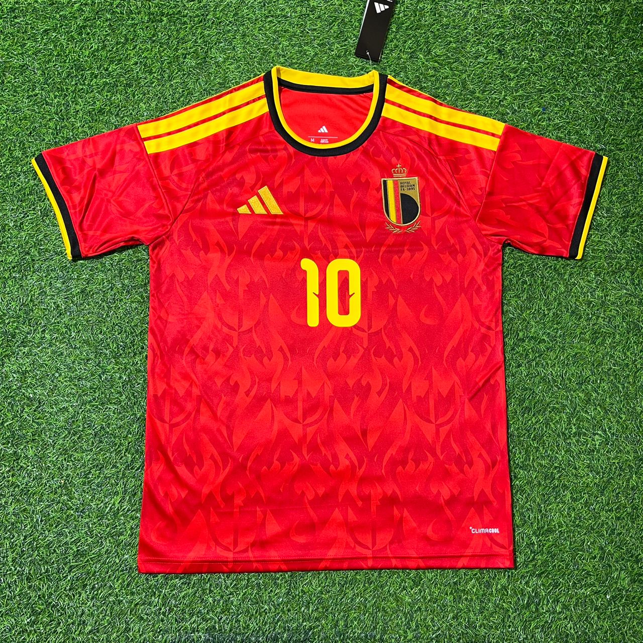 Eden Hazard Belgium National Team Football Jersey Kit