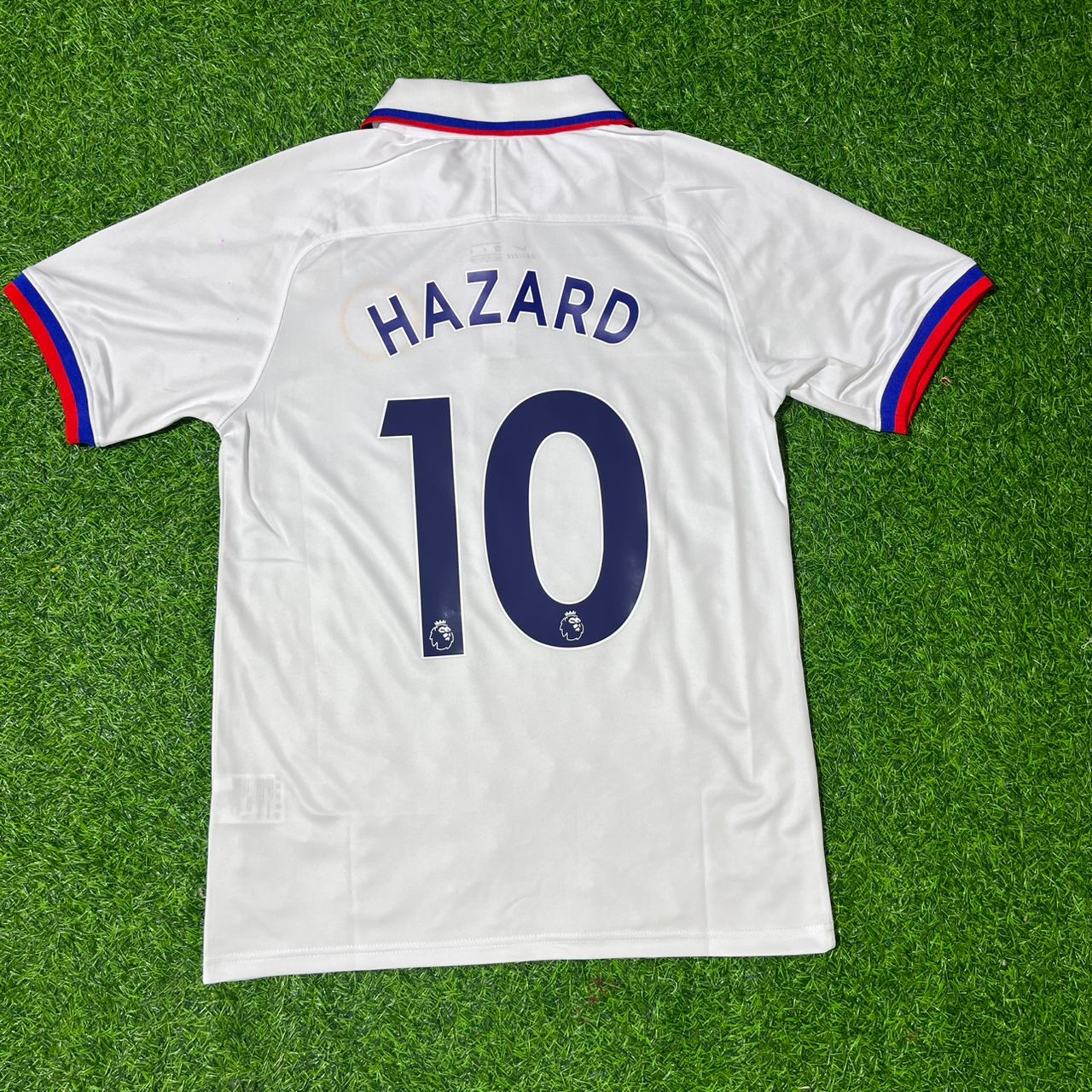Eden Hazard Chelsea 2019/2020 White Retro Football Jersey Kit