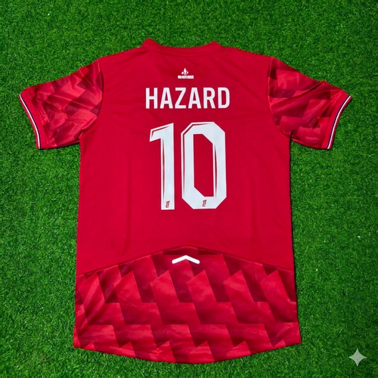 Eden Hazard #10 LOSC Lille Home Football Retro Jersey