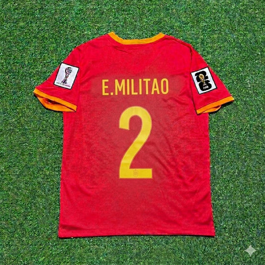 Éder Militão 2# Brazil 2026 World Cup Red Jersey Trikot