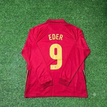 Eder Portugal Commemorative Long Sleeve Football Jersey Kit