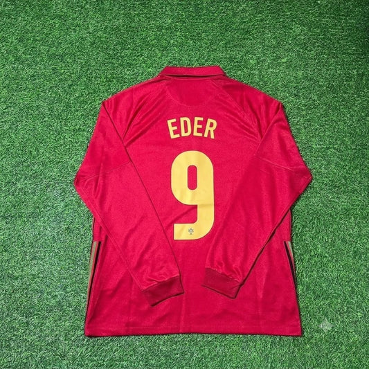 Eder Portugal Commemorative Long Sleeve Football Jersey Kit