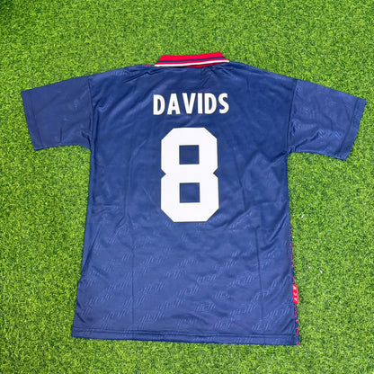Edgar Davids #8 Ajax 1994 1995 Auswärtstrikot Retro