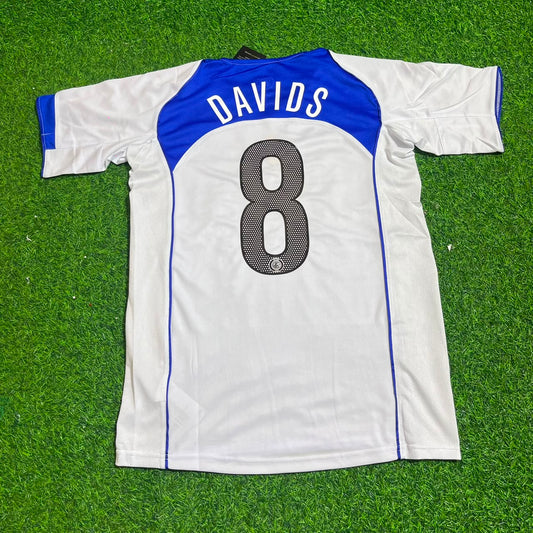 Edgar Davids Inter Milan 2004-2005 Retro White Football Jersey