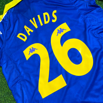 Edgar Davids Juventus 1997–1998 Long Sleeve Retro Football Jersey Kit