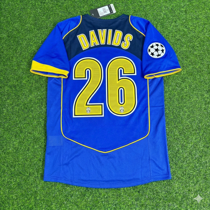 Edgar Davids Juventus Retro-Trikot in Blau | Trikot | Fußballtrikot