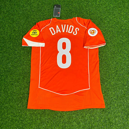 Edgar Davids Netherlands EURO 2004 Home Retro Jersey Trikot