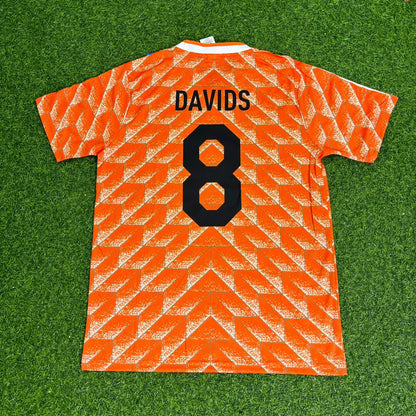 Maillot de football rétro domicile des Pays-Bas Edgar Davids