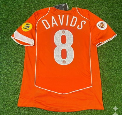 Edgar Davids Netherlands EURO 2004 Home Retro Jersey Trikot