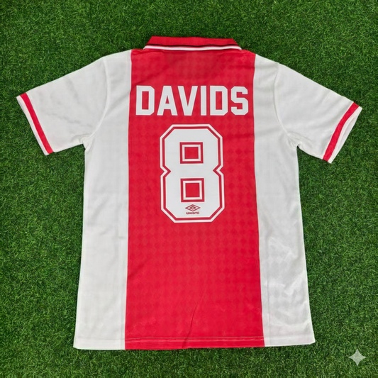 Edgar Davids AFC Ajax Retro Football Jersey