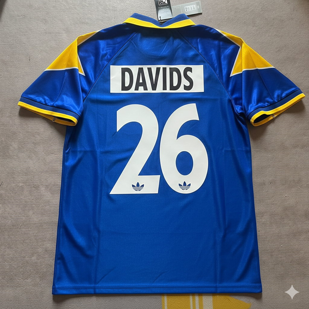 Edgar Davids 26 – Juventus 1995–1997 Retro Kit Jersey – | Trikot | Maillot