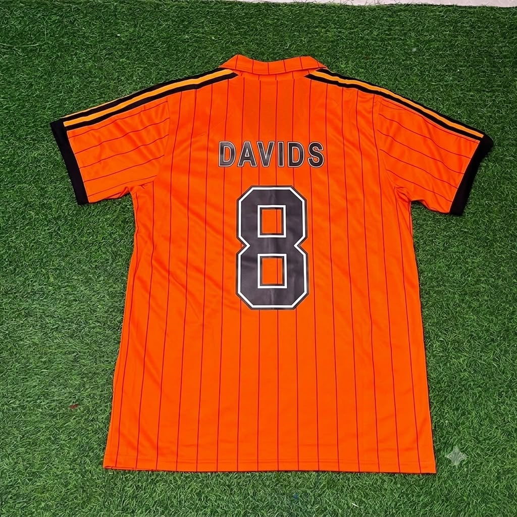 Edgar Davids Netherlands Retro Home Football Jersey Trikot Maillot