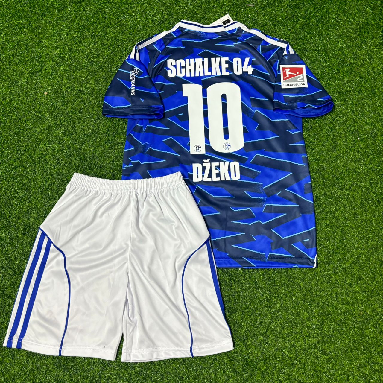 Maillot de Football Enfants Edin Dzeko 10 Schalke 04 Saison 2026