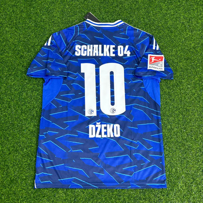 Edin Dzeko 10 Schalke 04 Neues Saison Fußballtrikot