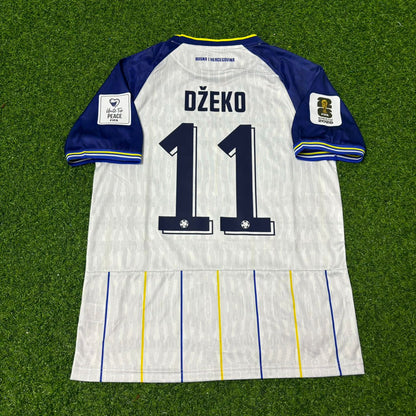 Edin Džeko Bosnia and Herzegovina 2026 World Cup White Football Jersey