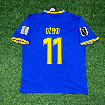 Edin Džeko Bosnia and Herzegovina 2026 World Cup Blue Football Jersey