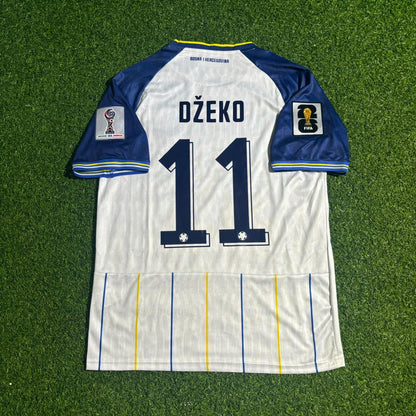 Edin Džeko Bosnia and Herzegovina 2026 World Cup White Football Jersey