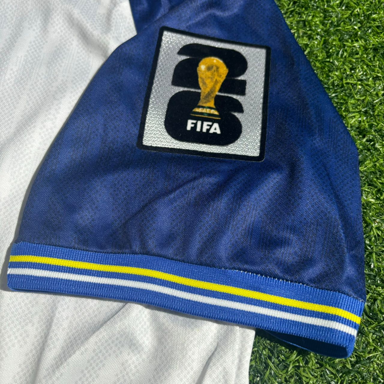 Tarik Muharemovic Bosnia and Herzegovina 2026 World Cup White Football Jersey