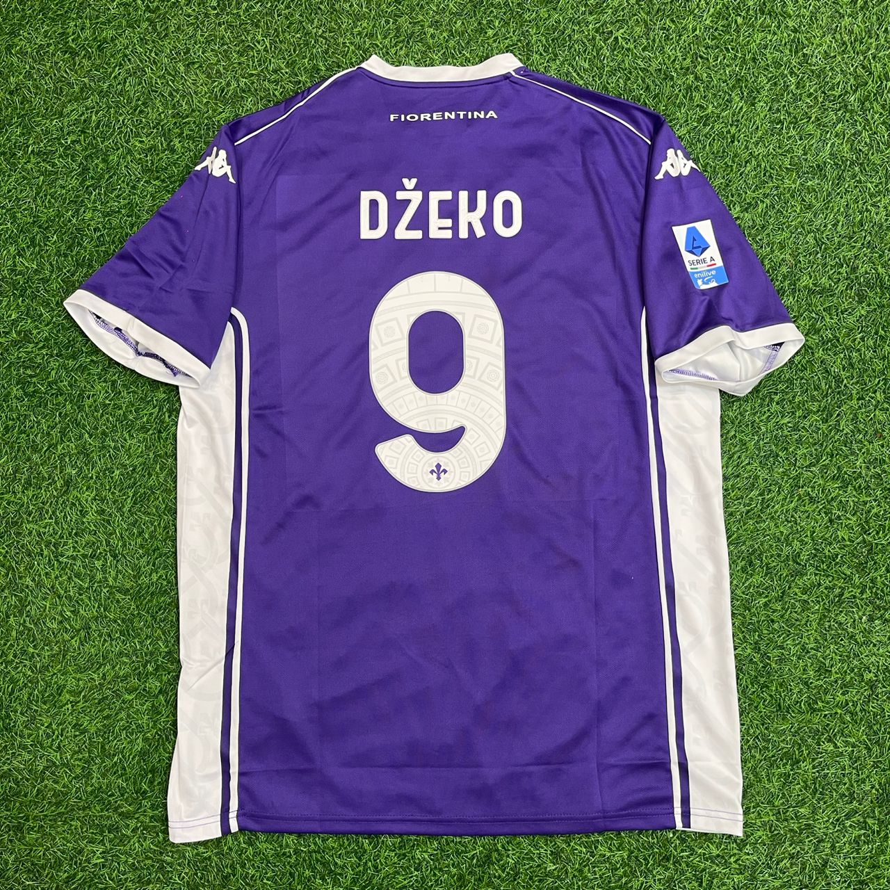 Edin Džeko Fiorentina 2025/26 Heim-Fußballtrikot-Set