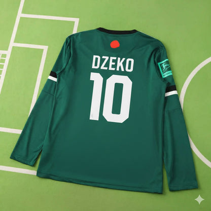 Edin Dzeko 10- Schalke 04 Long Sleeve Gelsenkirchen Special Edition Football Jersey