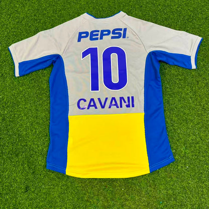 Edinson Cavani Boca Juniors Away Retro Football Jersey