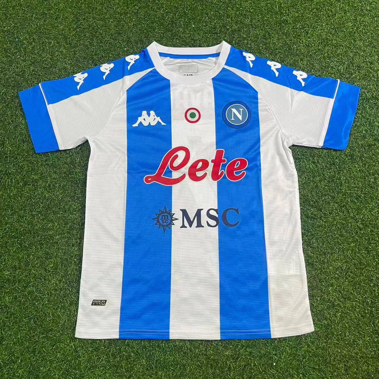 Edinson Cavani Napoli 2020/2021 Home Football Jersey Kit