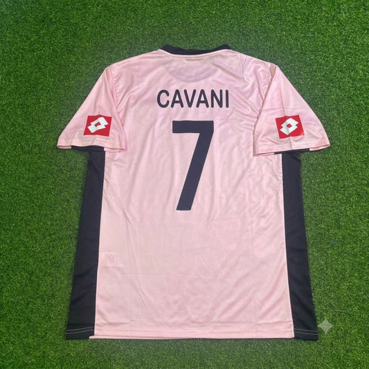 Edinson Cavani Palermo FC Pink Retro Football Jersey Trikot Maillot