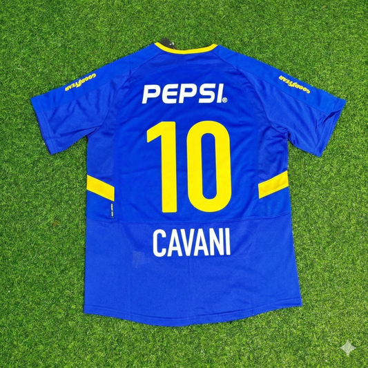 Edinson Cavani Boca Juniors Retro Jersey Maillot Trikot Maglia Soccer Shirt