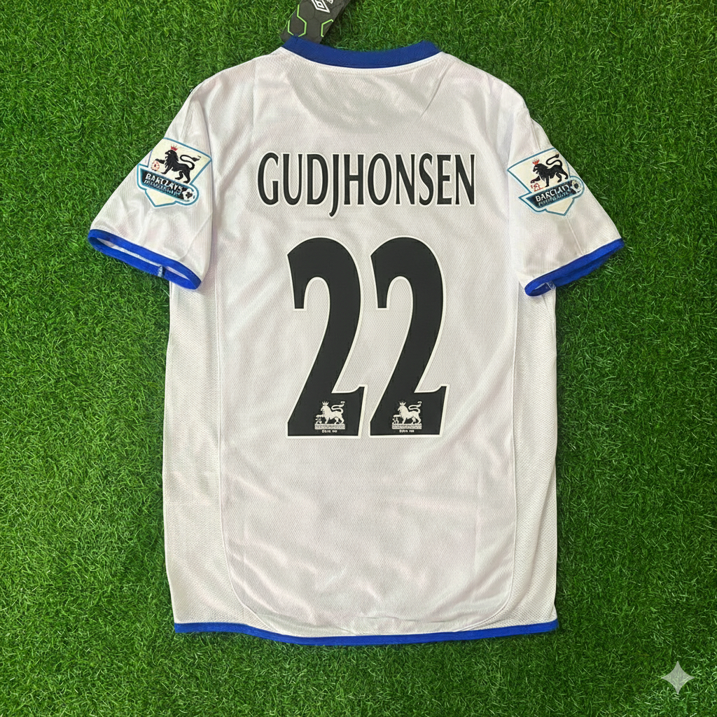 Didier Drogba Chelsea Auswärtstrikot 2004 Retro-Fußballtrikot