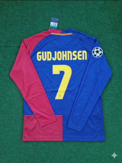 Eidur Gudjohnsen Barcelona 2009 Champions League Final Retro Jersey