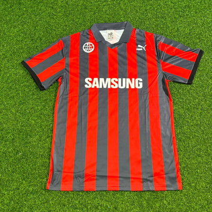 Eintracht Frankfurt 1991/1992 Saison Heim Retro Trikot