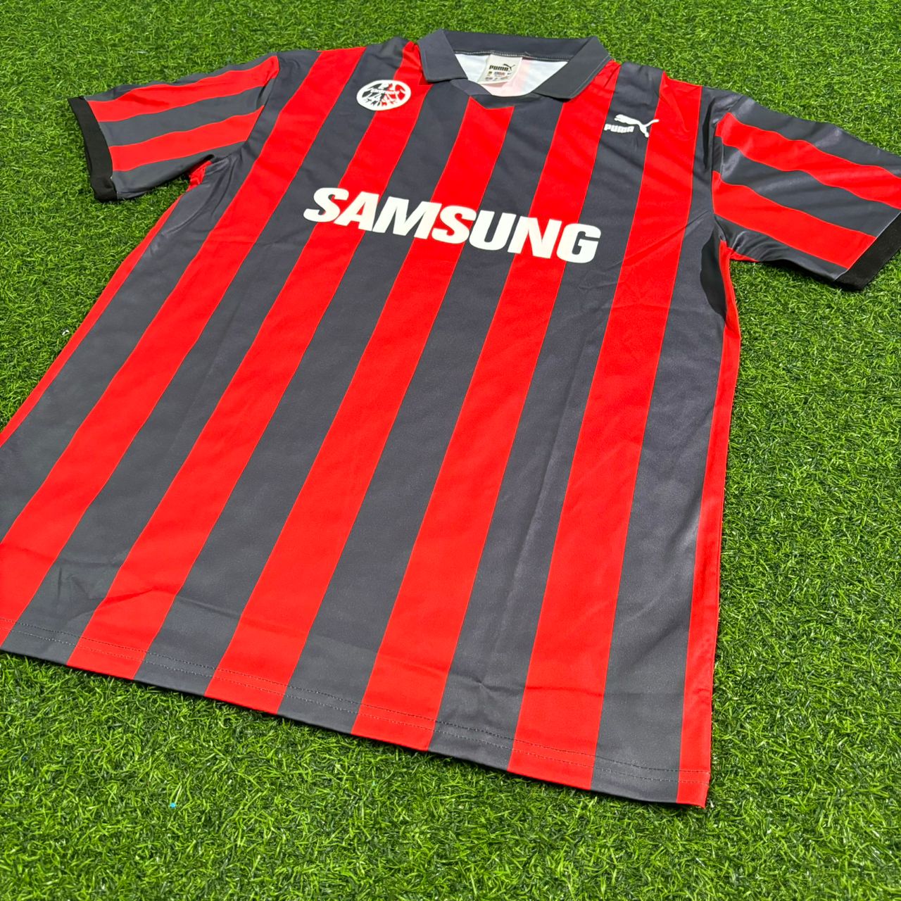 Eintracht Frankfurt 1991/1992 Saison Heim Retro Trikot
