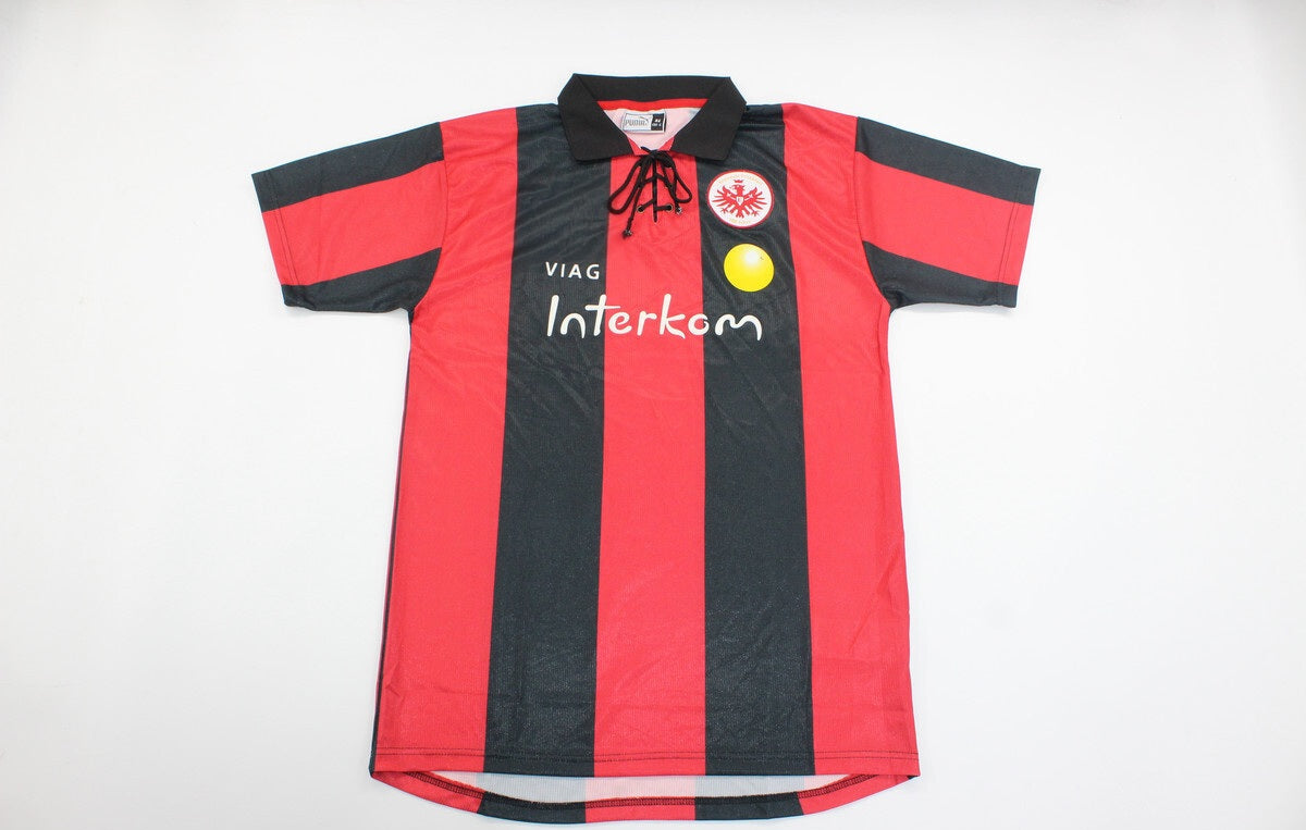 Eintracht Frankfurt 1999/2000 Saison Heim Retro Trikot