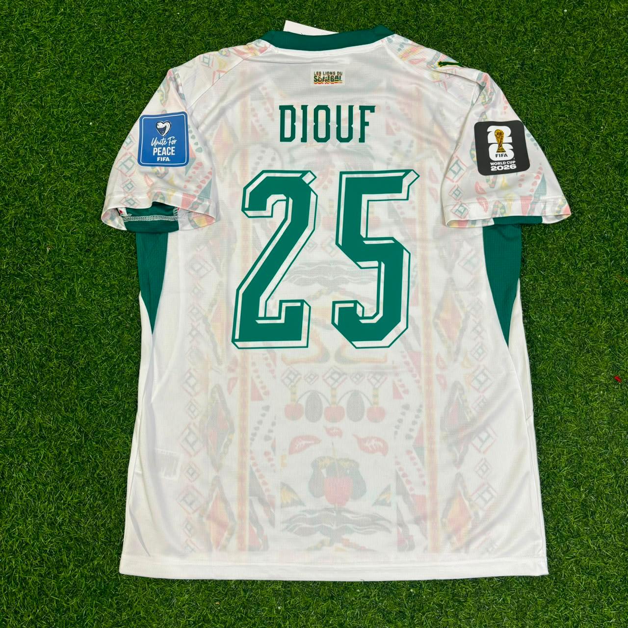 El Hadji Malick Diouf Senegal World Cup 2026 Home Jersey Trikot Maillot