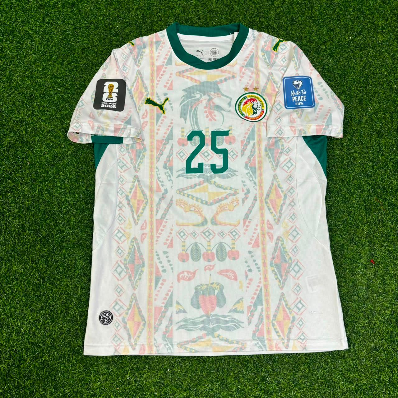 El Hadji Malick Diouf Senegal World Cup 2026 Home Jersey Trikot Maillot