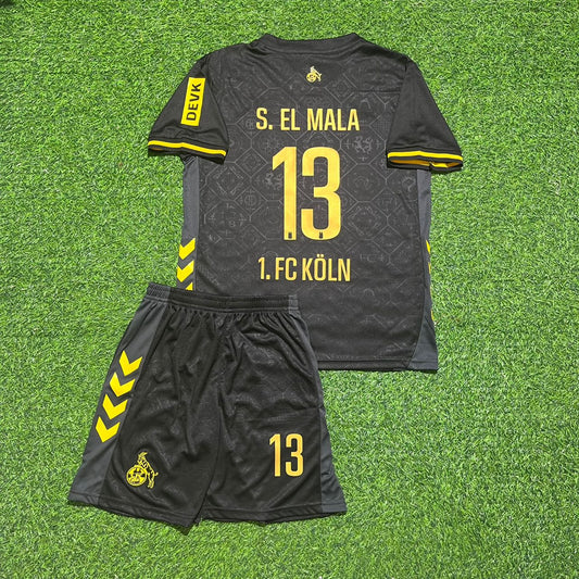 SAID EL MALA #10 1. FC Köln Black Trikot 2025-2026