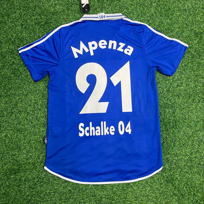 Émile Mpenza Schalke 04 2000–2002 Retro Football Jersey Kit