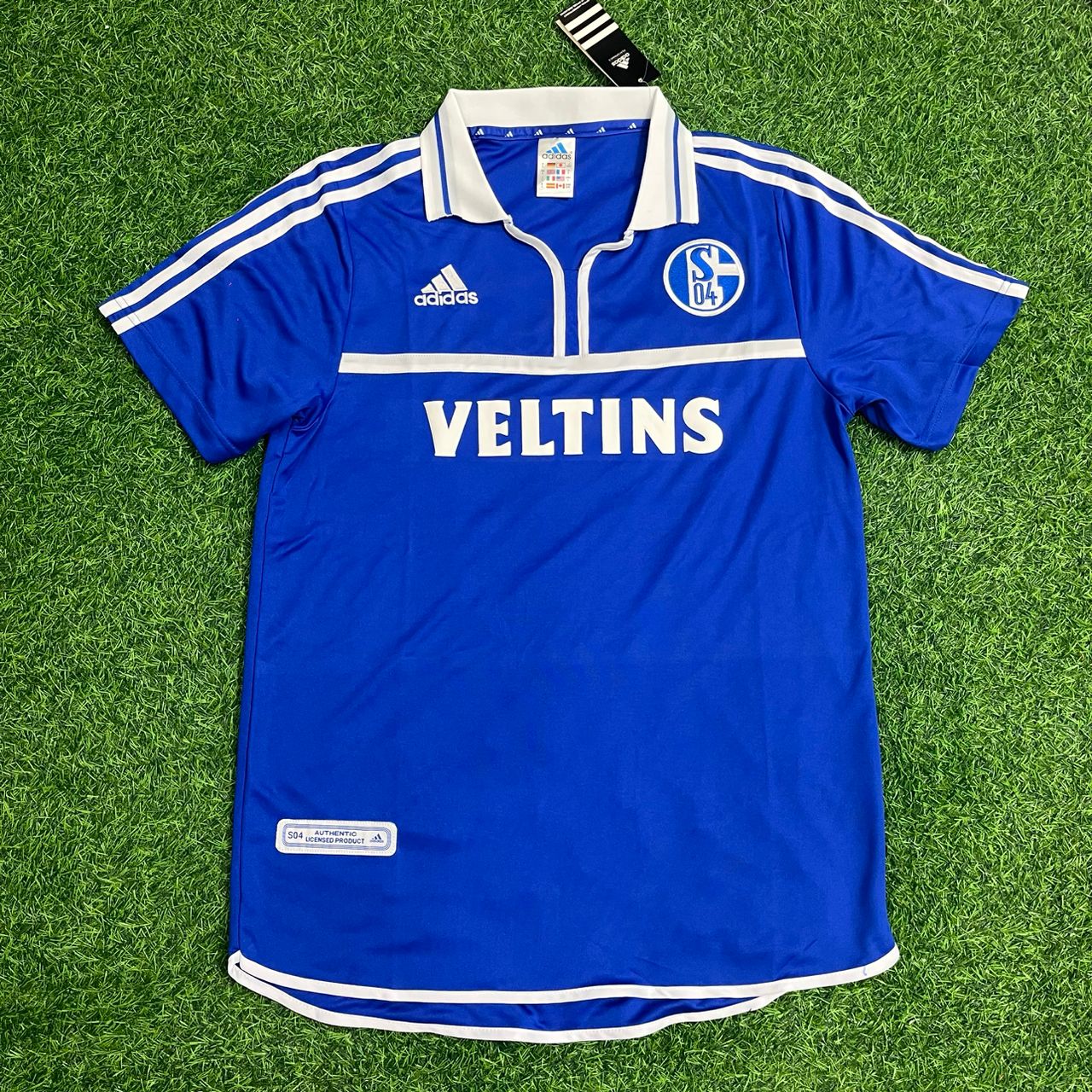 Émile Mpenza Schalke 04 2000–2002 Retro Football Jersey Kit