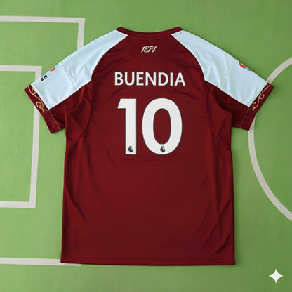Emiliano Buendía 10- Aston Villa 2026 Away New season Jersey Trikot Maillot