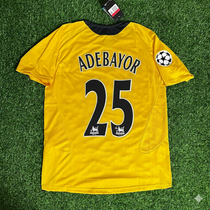 Thierry Henry 14 – Arsenal 2005/06 Gelbes Retro-Trikot Trikot Maillot Maglia