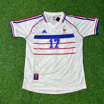 Emmanuel Petit France 1998 World Cup Retro Jersey Maillot Trikot