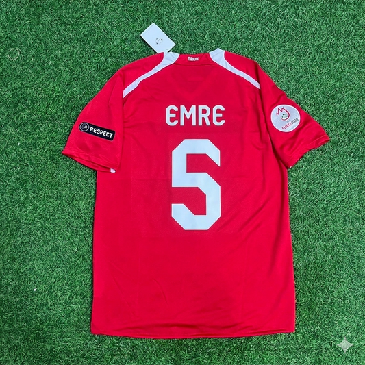 Emre Belözoğlu #5 Türkiye Euro 2008 Turkey Retro Football Jersey