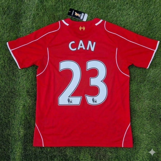 Emre Can 23- Liverpool 2014/15 Home Retro Kit Jersey Trikot Maillot Soccer Shirt