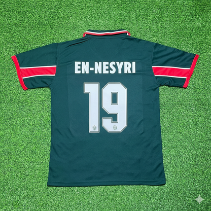 Youssef En Nesyri Morocco Home Retro Football Jersey