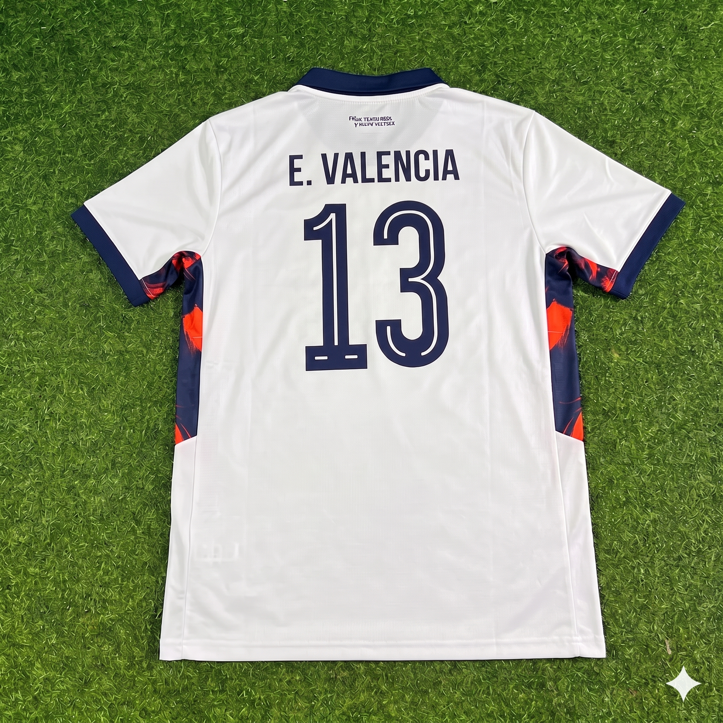 Enner Valencia #13 Ecuador 2026 World Cup White Football Jersey
