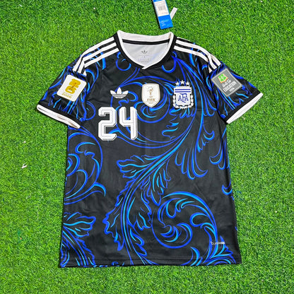Maillot de football Enzo Fernández #24 Argentine Coupe du Monde 2026 Nouvelle saison