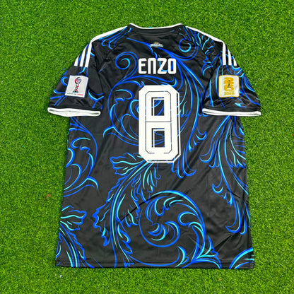 Enzo Fernández #8 Argentina 2026 World Cup New Season Football Jersey Kit