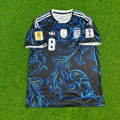 Enzo Fernández #8 Argentina 2026 World Cup New Season Football Jersey Kit